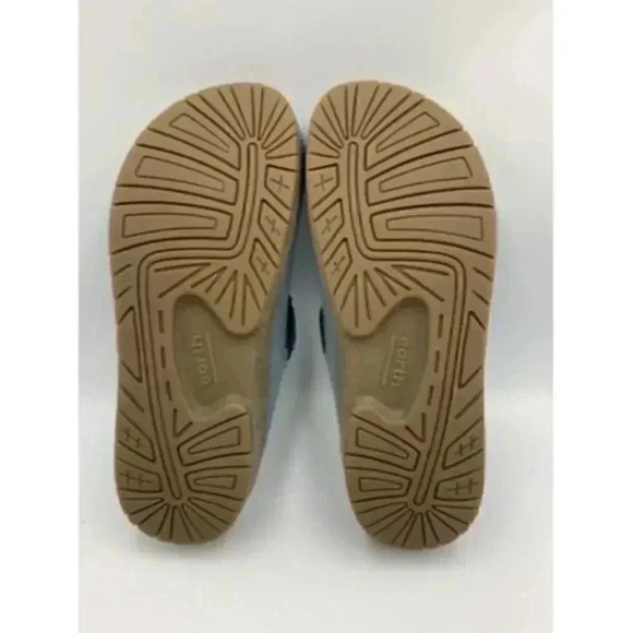 Earth Shoes Womens Sz 7.5M Dream Renmen Turquoise Wool Felt Slip-On Mule Clogs - Picture 7 of 8